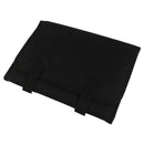 Baby Toddler Nylon Foldable Two Mesh Pocket Diaper Pad Changing Mat Black