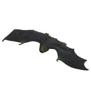 Lot 12pcs Plastic Scary Bats Dracula Birds Halloween Party Fancy Dress Props