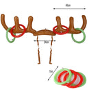 CHRISTMAS Toys INFLATABLE Reindeer ANTLER HAT RING TOSS Party Supplies