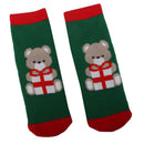 Kids Christmas Socks Novelty Socks Baby Boys Girls Xmas Gift Little Bear Print 1-3Y