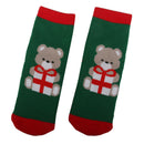 Kids Christmas Socks Novelty Socks Baby Boys Girls Xmas Gift Little Bear Print 1-3Y