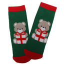 Kids Christmas Socks Novelty Socks Baby Boys Girls Xmas Gift Little Bear Print 1-3Y