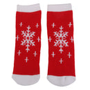 Kids Christmas Socks Novelty Socks Baby Boys Girls Xmas Gift Snowflake Print 1-3Y