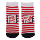 Kids Christmas Socks Novelty Socks Baby Boys Girls Xmas Gift Stripe Print 1-3Y