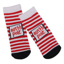 Kids Christmas Socks Novelty Socks Baby Boys Girls Xmas Gift Stripe Print 1-3Y