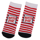 Kids Christmas Socks Novelty Socks Baby Boys Girls Xmas Gift Stripe Print 1-3Y