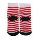 Kids Christmas Socks Novelty Socks Baby Boys Girls Xmas Gift Stripe Print 1-3Y