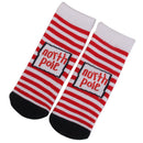 Kids Christmas Socks Novelty Socks Baby Boys Girls Xmas Gift Stripe Print 1-3Y