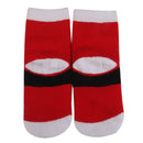 Kids Christmas Socks Novelty Socks Baby Boys Girls Xmas Gift Belt Print 1-3Y
