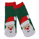 Kids Christmas Novelty Socks Baby Boys Girls Xmas Gift Santa Claus Print 1-3Y