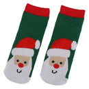 Kids Christmas Novelty Socks Baby Boys Girls Xmas Gift Santa Claus Print 1-3Y