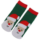 Kids Christmas Novelty Socks Baby Boys Girls Xmas Gift Santa Claus Print 1-3Y