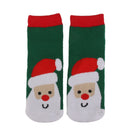 Kids Christmas Novelty Socks Baby Boys Girls Xmas Gift Santa Claus Print 1-3Y