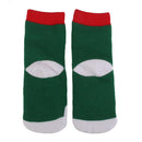 Kids Christmas Novelty Socks Baby Boys Girls Xmas Gift Santa Claus Print 1-3Y