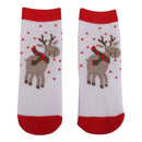 Kids Christmas Socks Novelty Socks Babyh Boys Girls Xmas Gift Deer Print 1-3Y