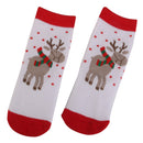 Kids Christmas Socks Novelty Socks Babyh Boys Girls Xmas Gift Deer Print 1-3Y