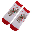 Kids Christmas Socks Novelty Socks Babyh Boys Girls Xmas Gift Deer Print 1-3Y