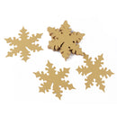 50pcs Snowflake Wine Table Glass Table Place Cards Xmas Wedding Party Decor