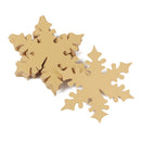 50pcs Snowflake Wine Table Glass Table Place Cards Xmas Wedding Party Decor