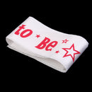 Bride To Be Writting White Sash W Star Decor Hens Night Wedding Shower