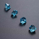 150pcs Plastic Crystal Ornament for Aquarium Light Blue Aquarium X8E4