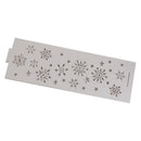 Generic 6PCS Hollow Snowflake Pattern Led Tealight Candle Holders silver