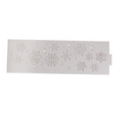 Generic 6PCS Hollow Snowflake Pattern Led Tealight Candle Holders silver