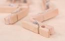 10x Paper Photo Picture Frame Wall Hanging Album 6 Inch With Rope Clips