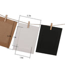 10x Paper Photo Picture Frame Wall Hanging Album 6 Inch With Rope Clips