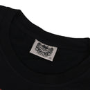 3D Skull Shoulder Sleeves Crew Neck Glow In The Dark T-Shirt Tees XXXL Black