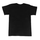 3D Skull Shoulder Sleeves Crew Neck Glow In The Dark T-Shirt Tees XXXL Black