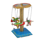 Plane Carousel Wind Up Tin Toy
