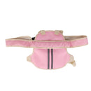 Adjustable Kids Children Adjustable Straps Buckle Design Motorcycle Safety Belt Harness Pink