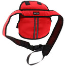 Adjustable Kids Children Adjustable Straps Buckle Design Motorcycle Safety Belt Harness Red