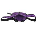 Adjustable Kids Children Adjustable Straps Buckle Design Motorcycle Safety Belt Harness Purple