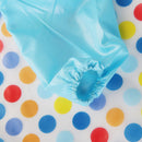 Kids Baby Waterproof Soft Blue Polka Dot Overclothes Feeding Apron