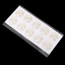PET Heart Shaped Design Decorative Stickers Book Supplies PACK OF 50PCS 3CM