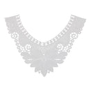 Vintage Style Elegant Charming Soft Comfortable Embroidered Collar Lace Sewing Applique White