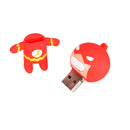 Cute Cartoon Style USB 2.0 Transmission Rate Flash Drive U-Disk 8GB Capacity Flash Drive