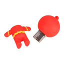 Cute Cartoon Style USB 2.0 Transmission Rate Flash Drive U-Disk 8GB Capacity Flash Drive