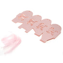 Wedding Gift Candy Chocolate Storage Gift Boxes With Ribbon Baby Shower Birthday Party Favor Supplies Pack of 50PCS Pink