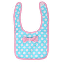 Cute Polka Dots Bowknot Bibs For Baby
