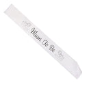 Baby Shower Party Charms Mum To Be Written Sash Women Clothing Accessory White