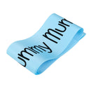 Baby Shower Party Charms Yummy Mummy To Be Written Sash Women Clothing Accessory Blue