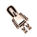 Portable Glitter Rhinestone Robot Style USB 2.0 Flash Drive Memory Stick 4 GB Random Color