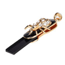 4 GB Memory Capacity USB 2.0 Interface Glitter Rhinestone Spider Style Universal USB Flash Memory Drive Flash Disk