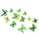 SET OF 12PCS Artificial Beautiful Home Party Wedding Office DIY Decoration Craft Supplies Multicolor