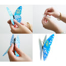 SET OF 12PCS Artificial Beautiful Home Party Wedding Office DIY Decoration Craft Supplies Multicolor