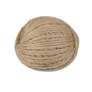 60M Twisted Burlap Jute Twine Rope Natural Hemp Linen Cord String for Card Making Craft Project Scrapbooking DIY Gift Decor 2mm