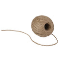 60M Twisted Burlap Jute Twine Rope Natural Hemp Linen Cord String for Card Making Craft Project Scrapbooking DIY Gift Decor 2mm